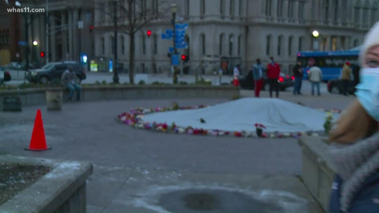 Louisville city leaders begin clearing Jefferson Square Park ahead of revitalization plans