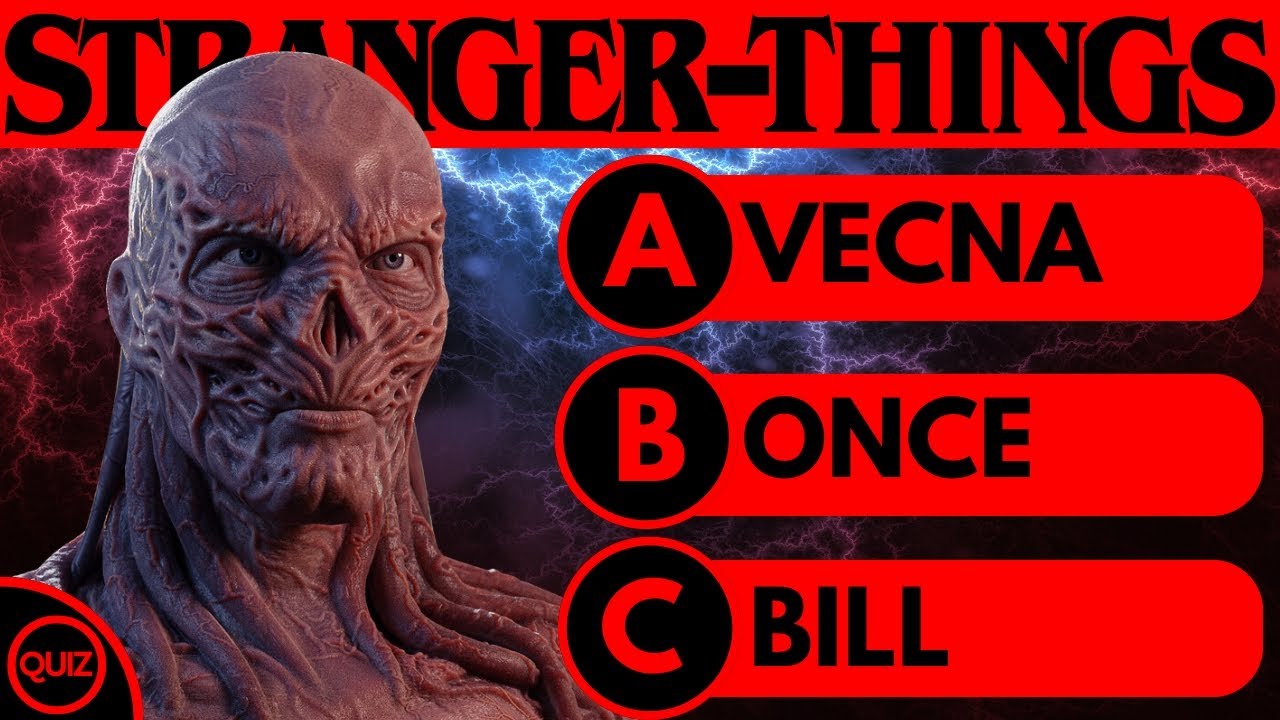 &iquest;Cu&aacute;nto sabes de STRANGER THINGS? 🧇🎧🚲 Nivel DIF&Iacute;CIL | QUIZ Stranger Things VIRAL