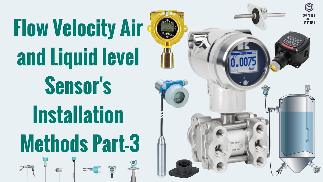 Liquid level Sensor Installation Method / Flow Velocity Air / #Sensors