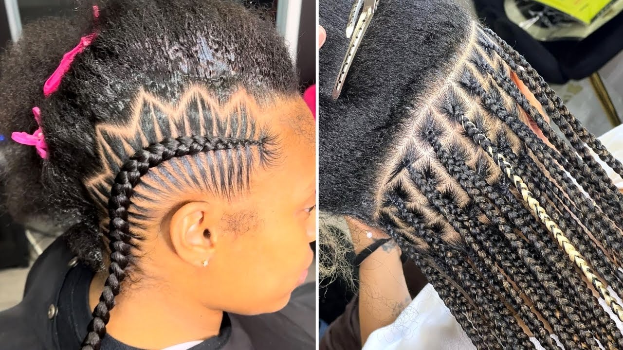 TikTok Hair Braiding Tutorials for 2025 | Protective Braid Styles for Black Hair