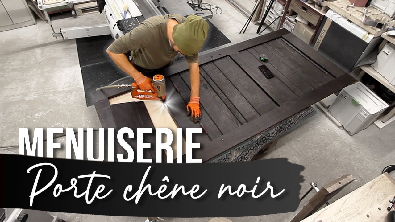 Porte chêne noir