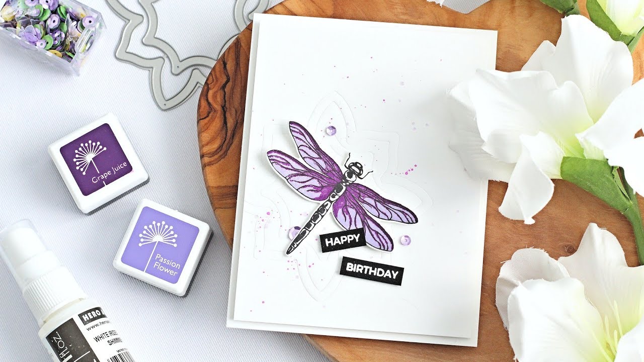 Subtle Backgrounds with Dry Embossing