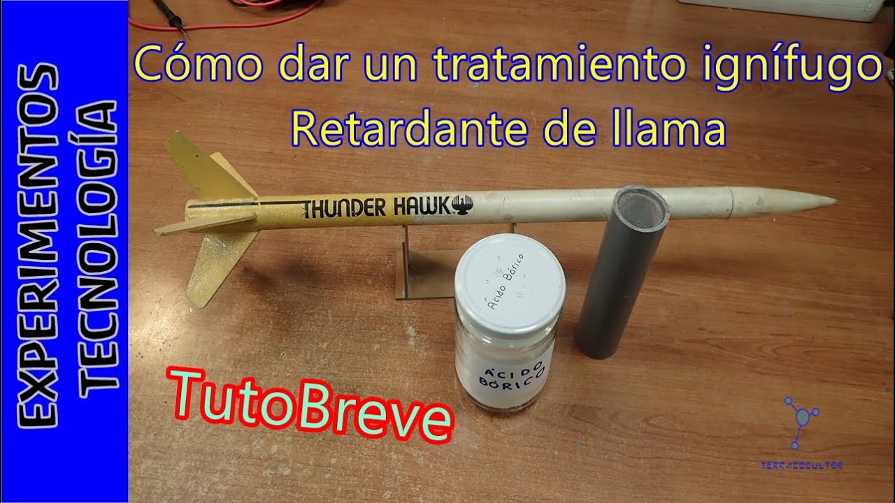 Tratamiento IGNIFUGO casero pero efectivo