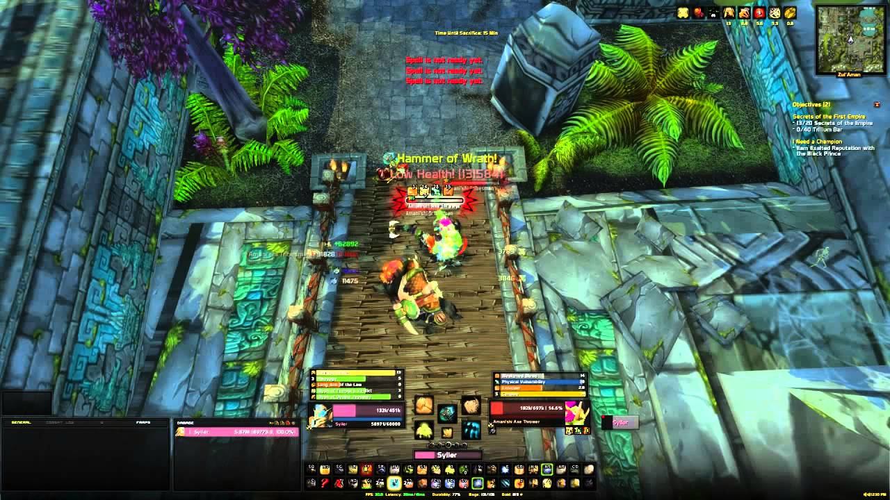 Amani Battle Bear Rare Mount Guide - ZA Timed Run Solo Guide