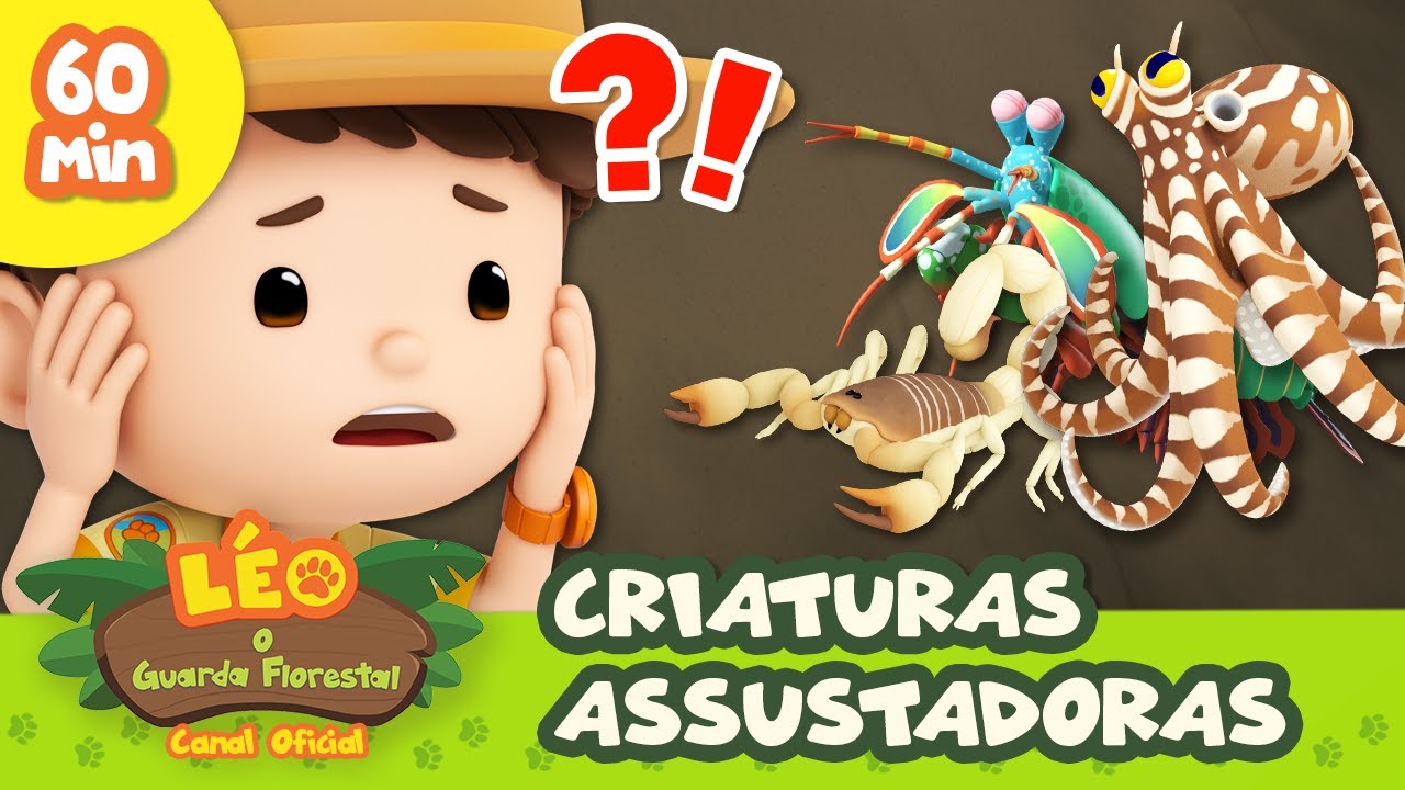 Insetos ARREPIANTES?! 🐛🐞 Aranhas, Besouros, Minhocas 🐜🪲  | Leo O Guarda Florestal