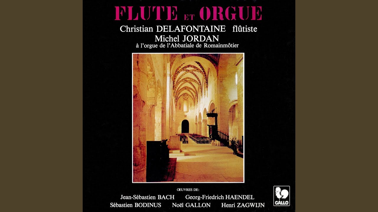 Gigue in A Major for Flute Solo