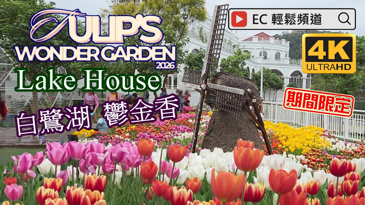 白鷺湖 | 鬱金香夢幻花園 | Lake Egret | Lake House Tulip's Wonder Garden