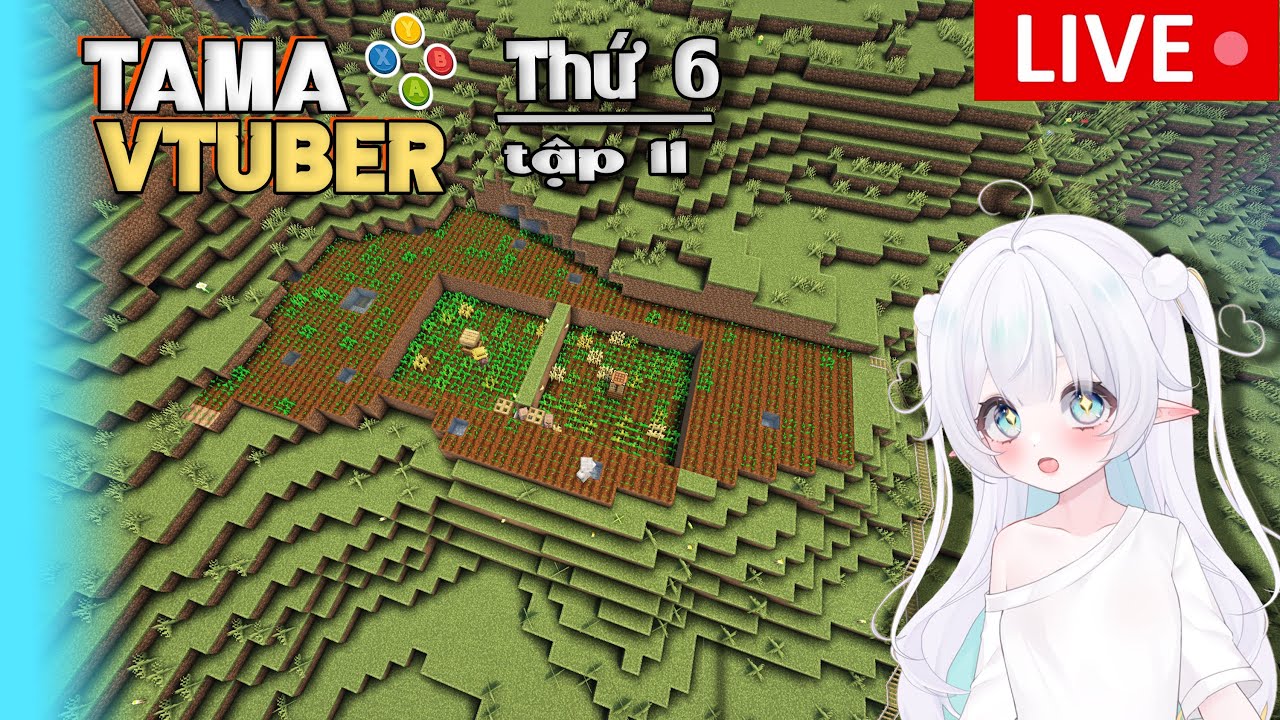 Minecraft #11 Tamavtuber - Nole l&agrave;m n&ocirc;ng
