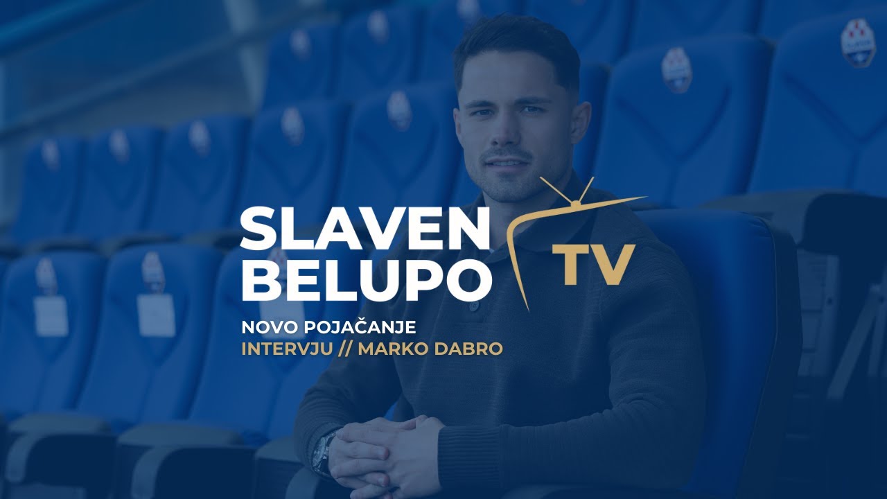 INTERVJU // Marko Dabro, novi napadač Slaven Belupa