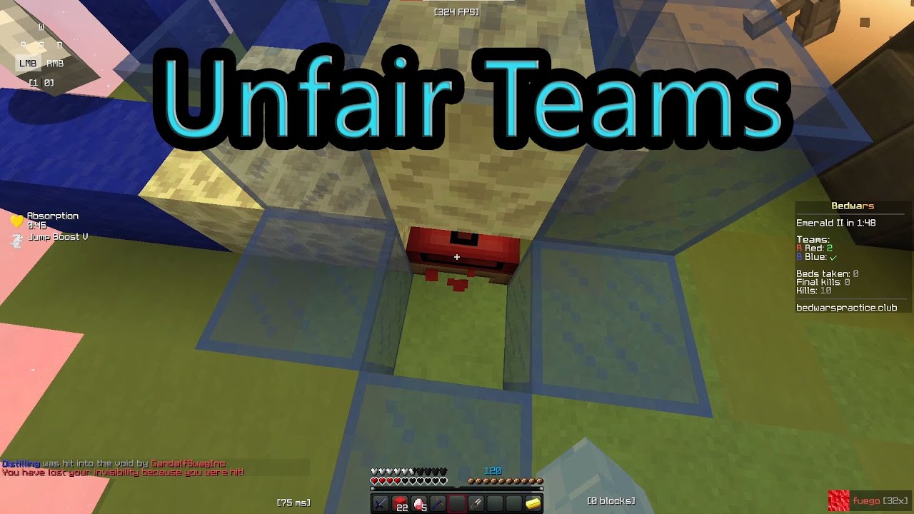 Ranked Bedwars | Clutching Against Unfair Team