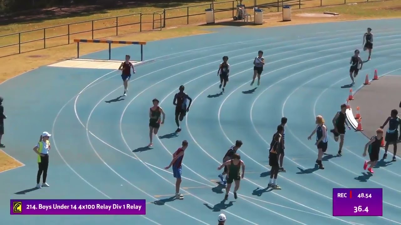 ACC 2025 Isaiah Tichborne 4 x 100m relay 19-Sep-2025