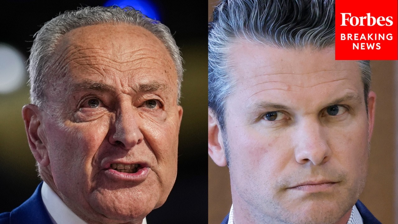 'This Is Insanity': Schumer Slams Hegseth's Remarks On Iran War, Urges Support For War Powers Act