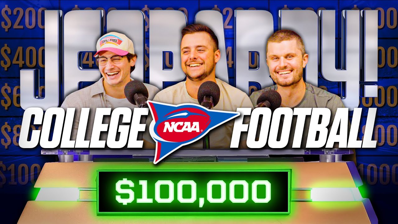 CAN YOU WIN COLLEGE FOOTBALL JEOPARDY?!?