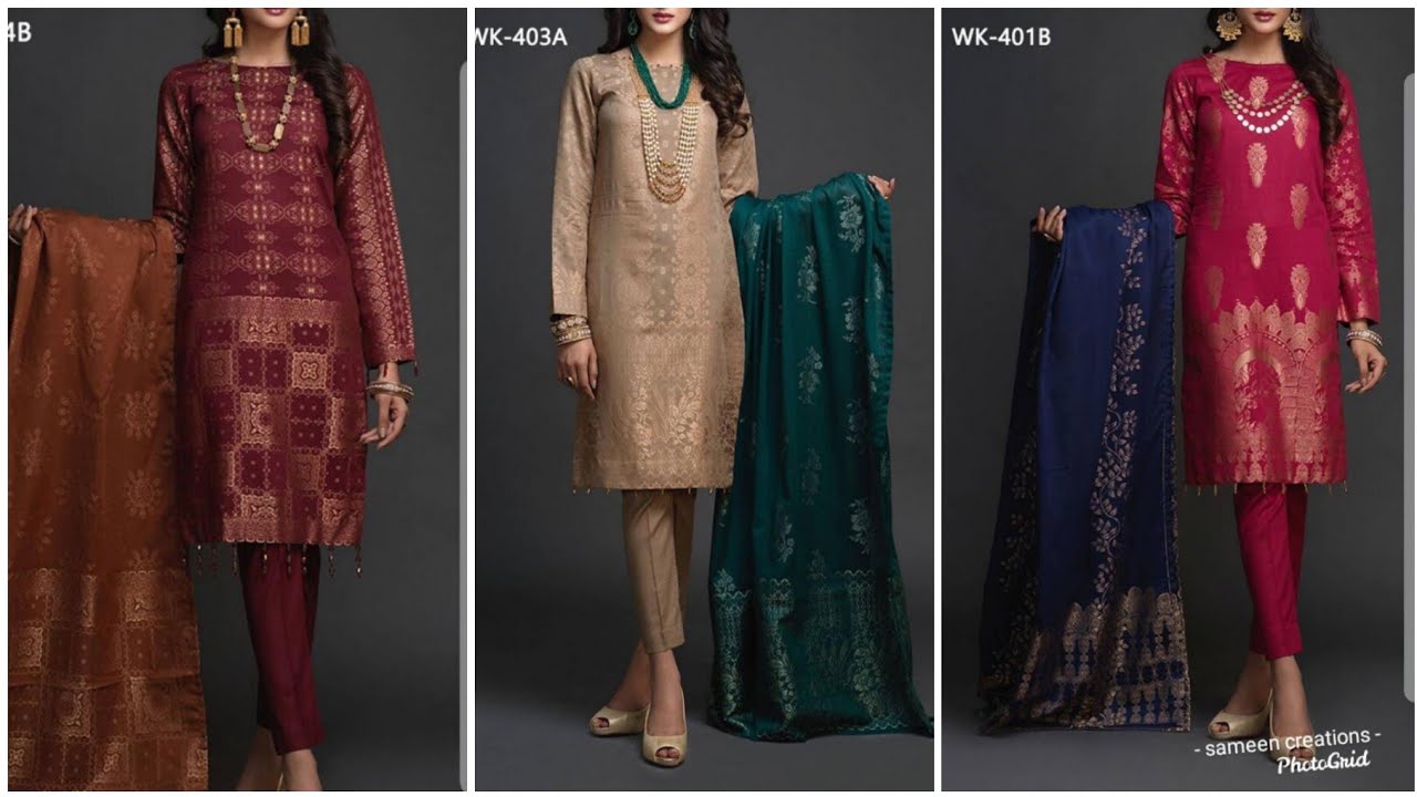 Winter Dress Designs 2019 | Shalwar Kameez New Designs 2019-20