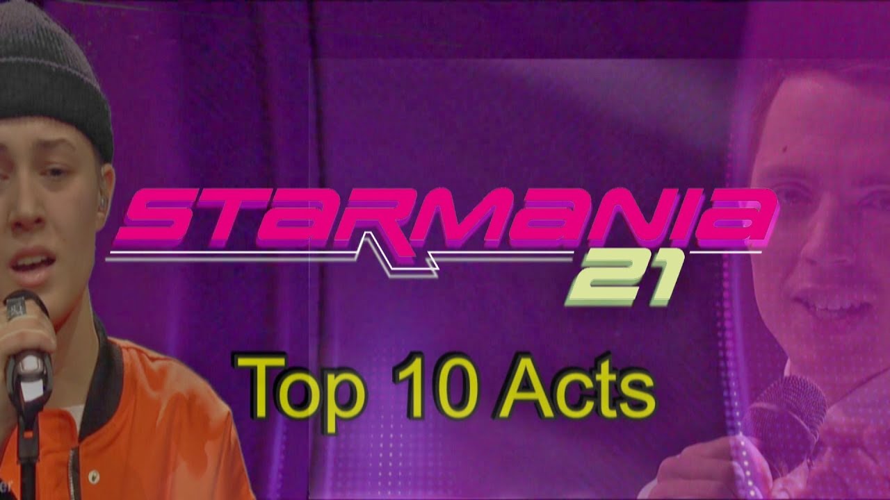 Starmania 21 Die Zehn meist geklickten Performances von Show 1 Top 10