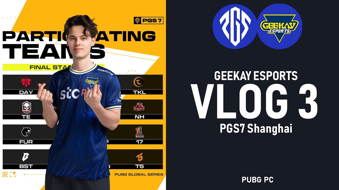 ВЛОГ ГРУППОВОГО ЭТАПА PGS7 команды Geekay Esports
