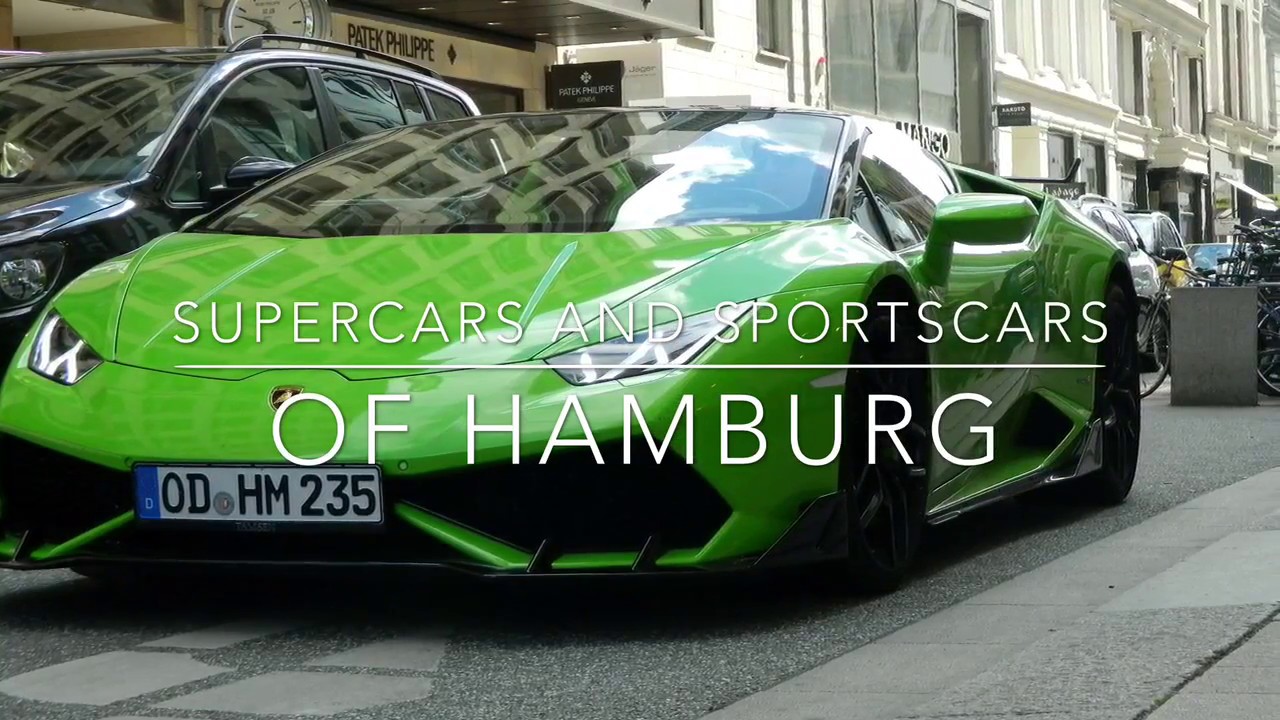Supercars of Hamburg|Summer 2017! AMG GTC, Ferrari&lsquo;s&hellip;Loud sounds!