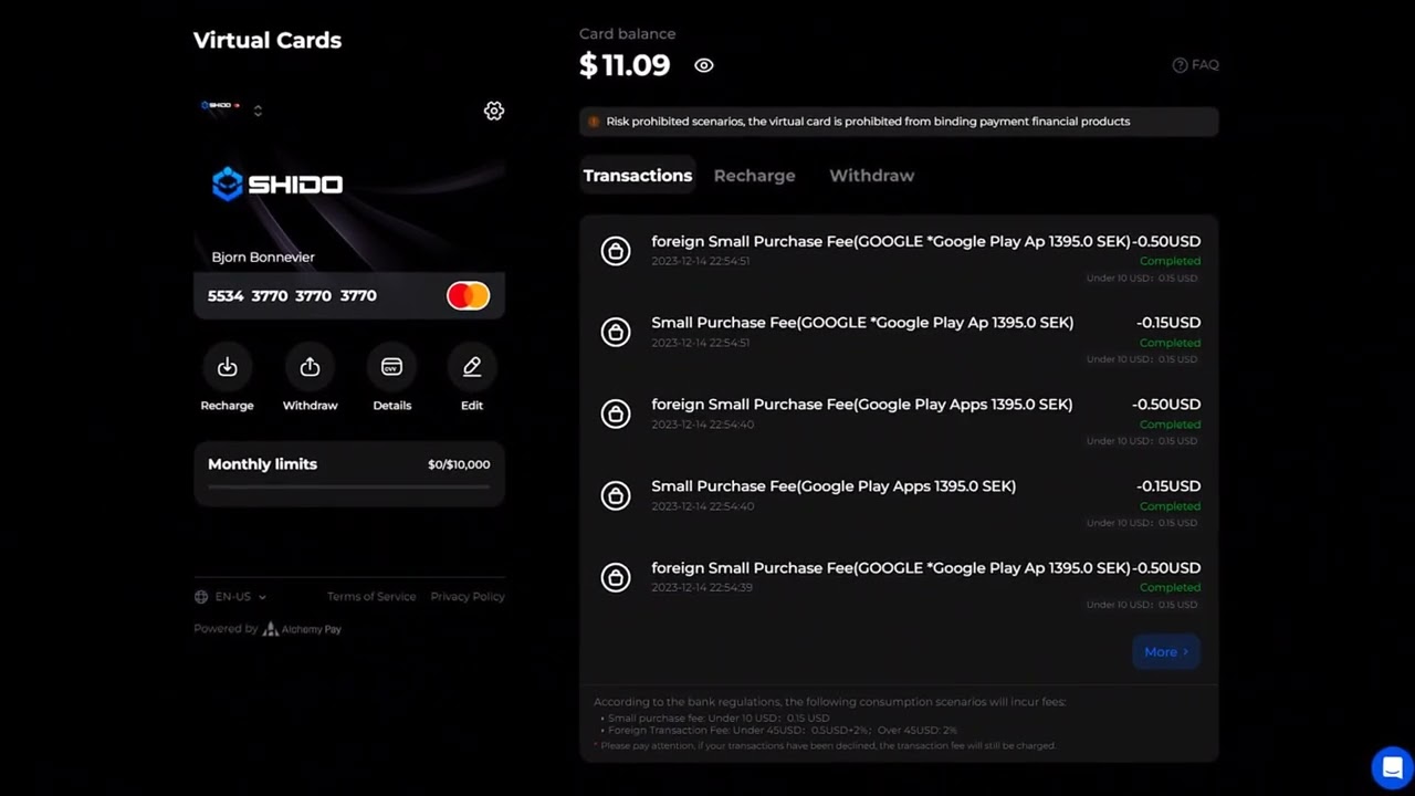 Shido DeFi Card upgrade is now launched!