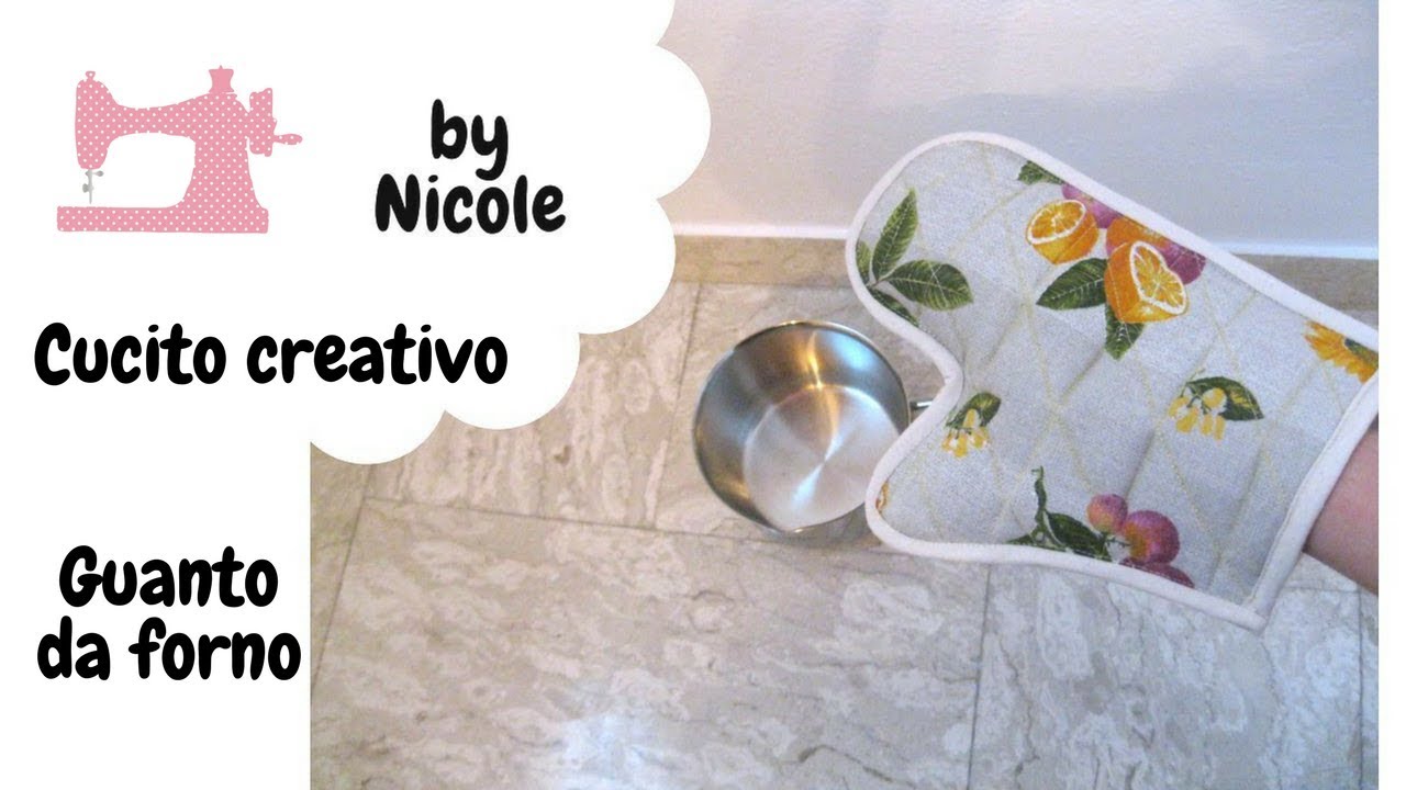 Guanto da forno / Guanto da cucina - Cucito creativo