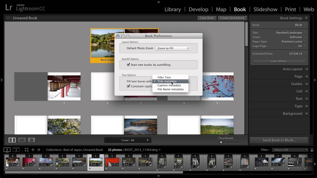 Lightroom CC - Book Module Basics | Adobe Lightroom