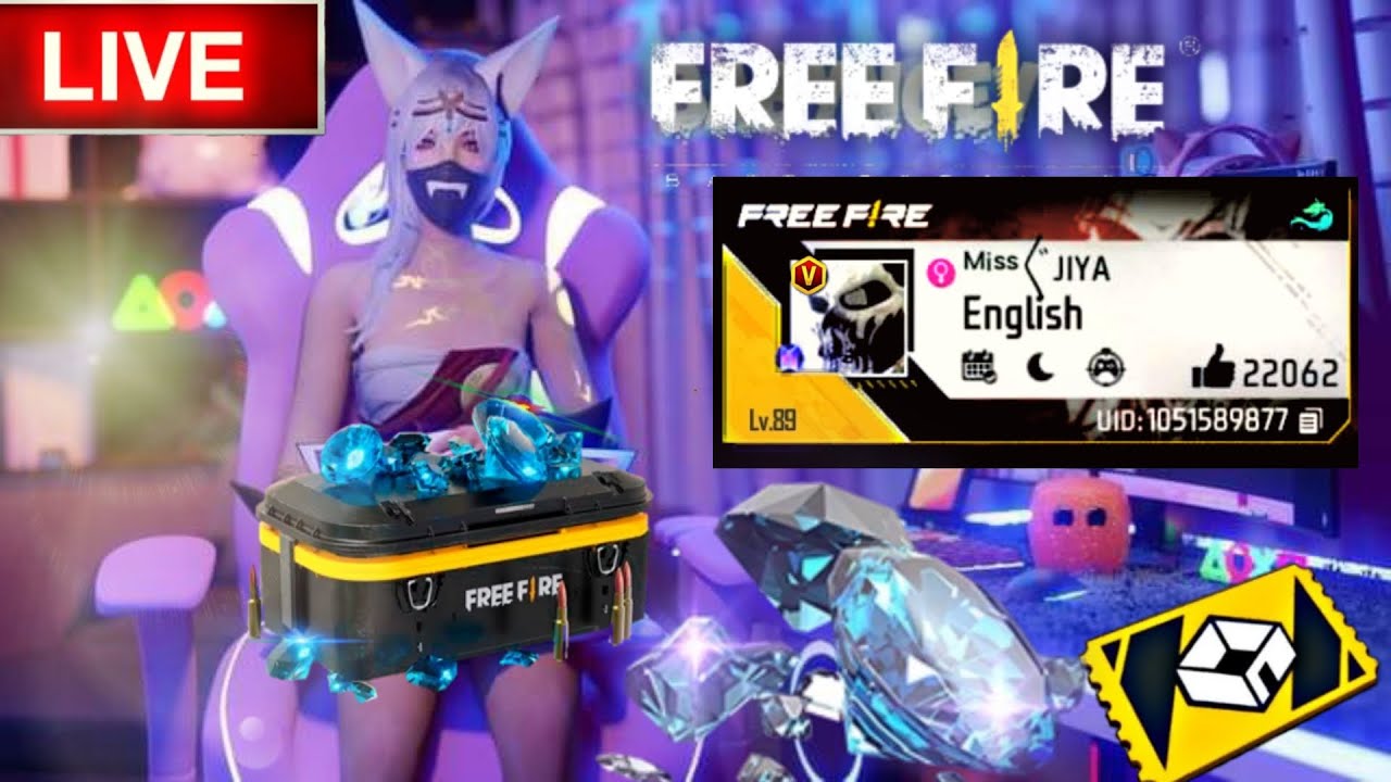 FREE FIRE LIVE CUSTOM ROOM GIVEAWAY