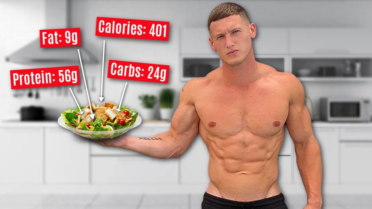 My full diet to get SHREDDED *2,500 calorie bodybuilder fat loss diet*