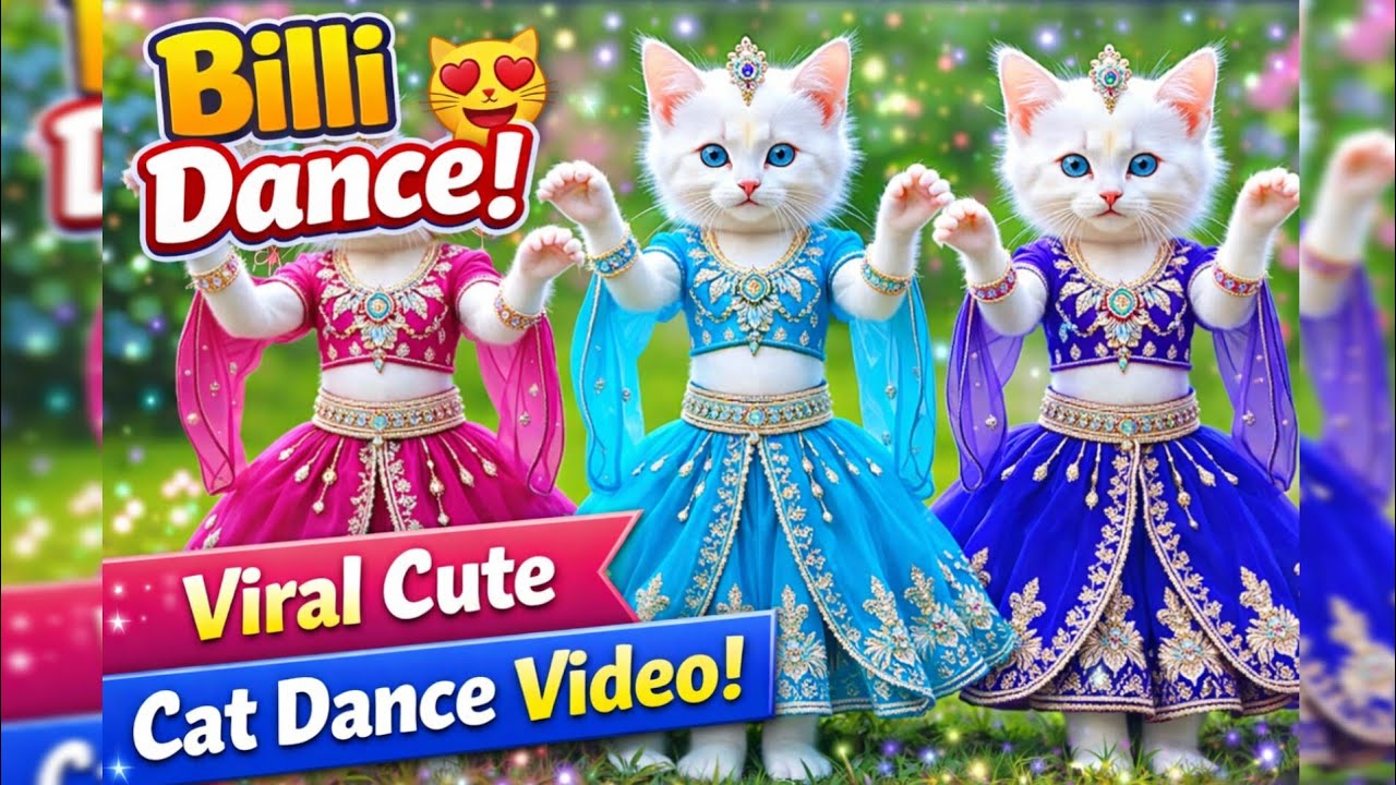  Billi dance | Cutest Cat Videos funny dance 🤣💃 videos for cats #funny #dancingcat #cat 😻