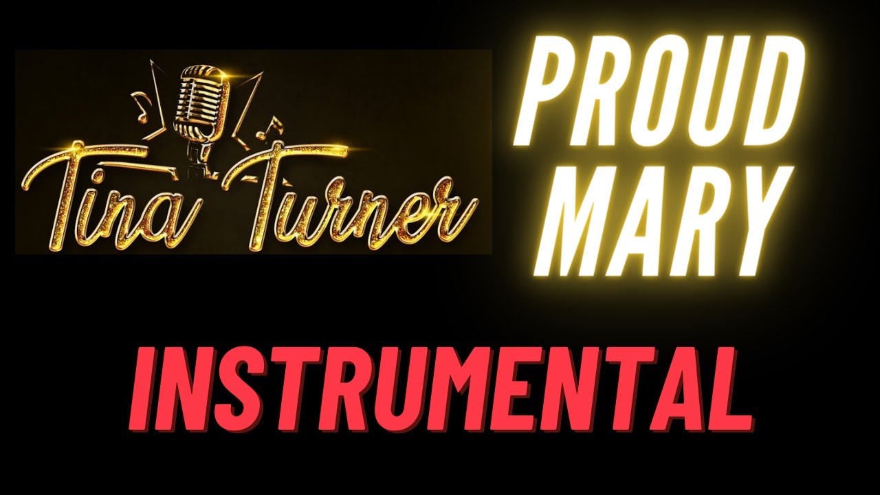 Proud Mary (Tina Turner style) - INSTRUMENTAL BACKING TRACK