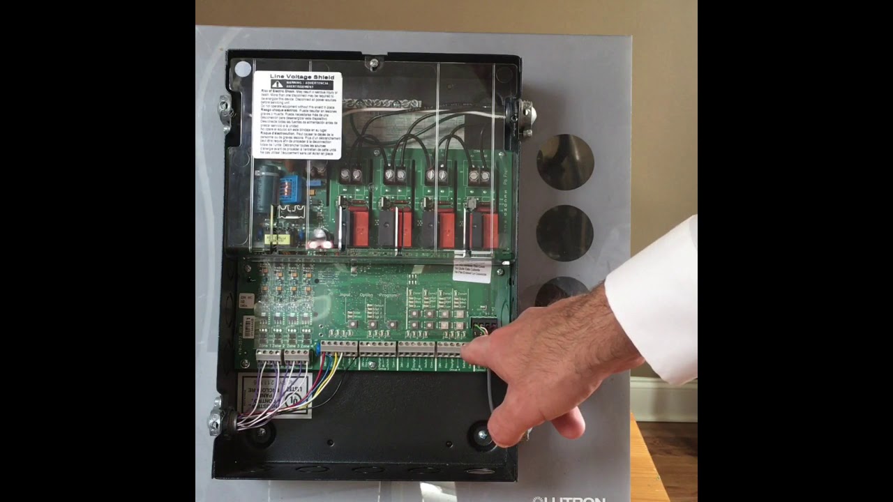Lutron ESN QSN-4T16-S Panel Basics