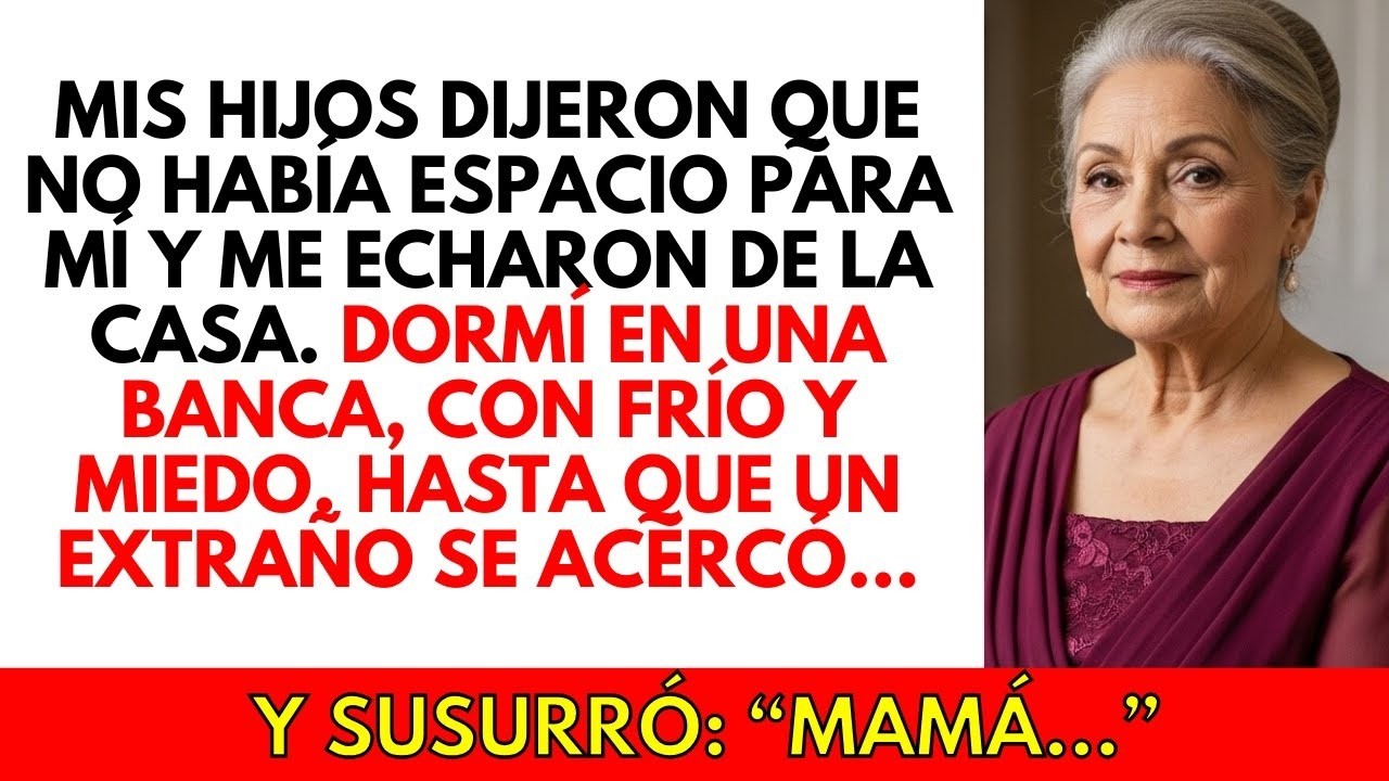 MIS HIJOS Me Expulsaron de Casa... Pero QUIEN Apareció en la Calle CAMBIÓ Mi VIDA