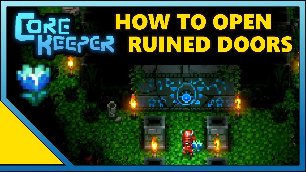 Core Keeper: How To Open Doors -Temple Loot Rooms- (Basics Guide)