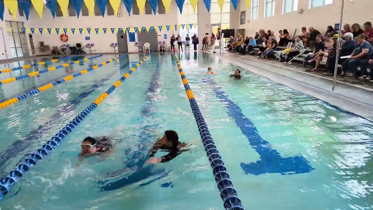 Karl's 25m free swim