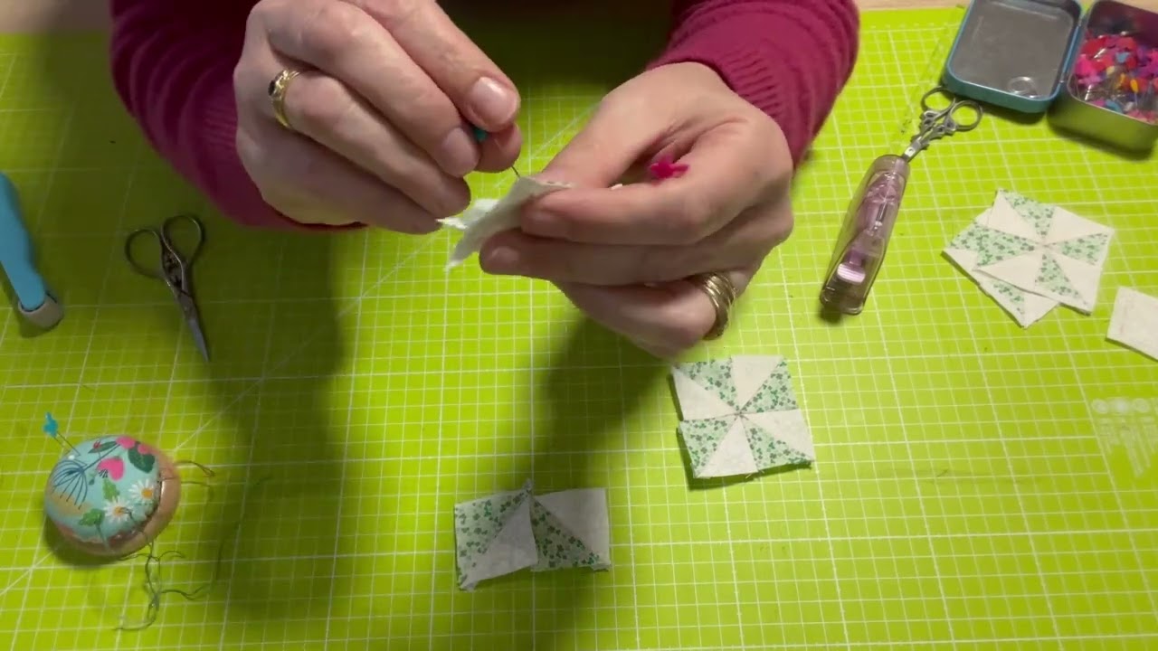 Cours de Patchwork piec&eacute;