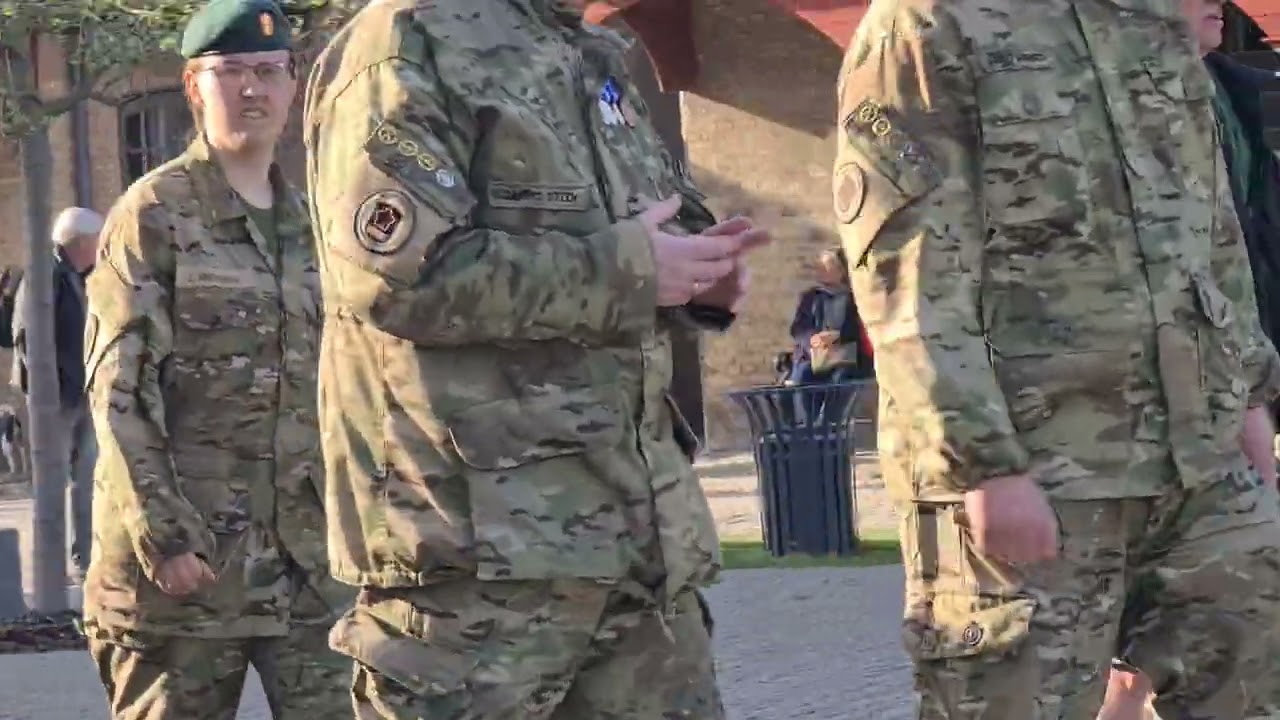 Hjemmeværnets 4. maj parade 2022.