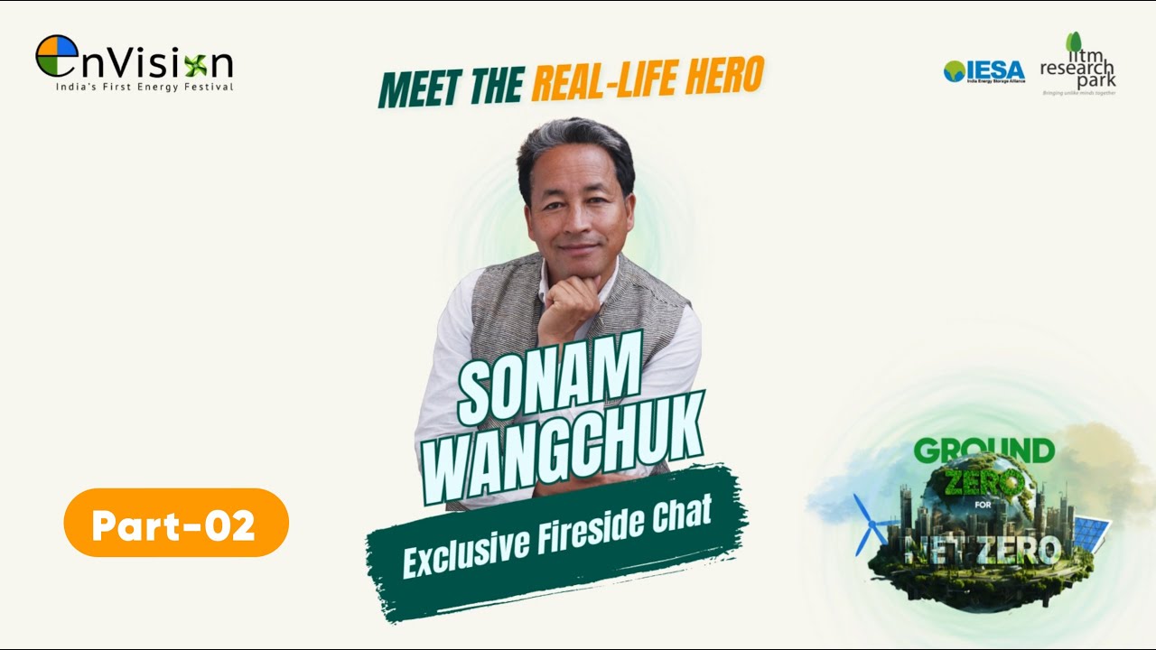 Sonam Wangchuk Speaks – Part 02 at Envision 2025 | IIT Madras Research Park