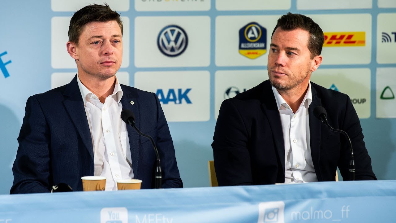 Presskonferens med vår nya huvudtränare Jon Dahl Tomasson