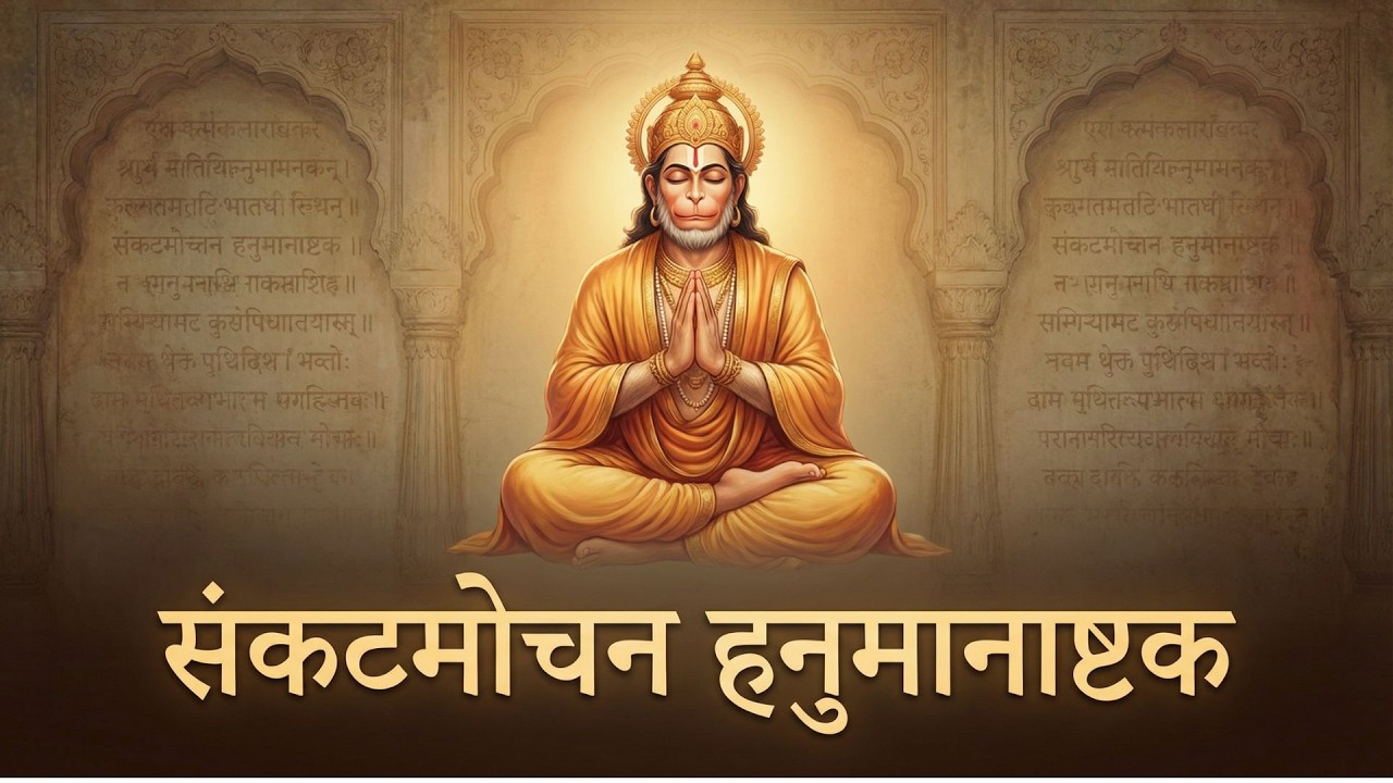 Sankatmochan Hanuman Ashtak | संकटमोचन हनुमान अष्टक | Powerful Hanuman Bhajan