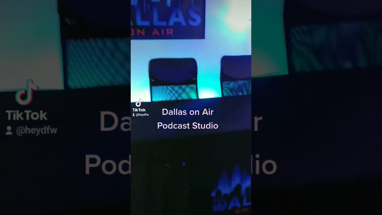 A look inside Dallas on Air studios. #heydfw #podcast #podcasts #dallaspodcast #podcasthost