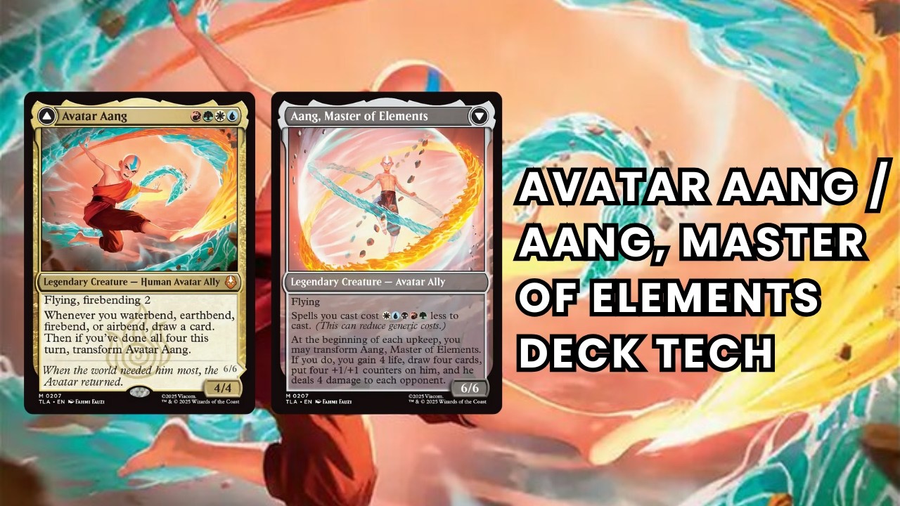 Avatar Aang / Aang, Master of Elements EDH Deck Tech - Bending, Ally Commander Decklist | Avatar MTG