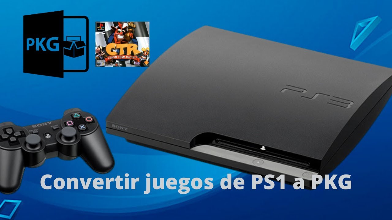 Convertir juegos de PS1 a PKG para PS3 facil guia 2021