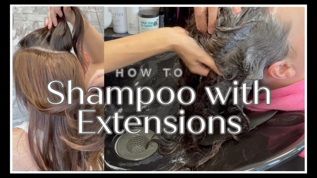 HOW TO Shampoo your Extensions - detailed tutorial // Wholy Hair
