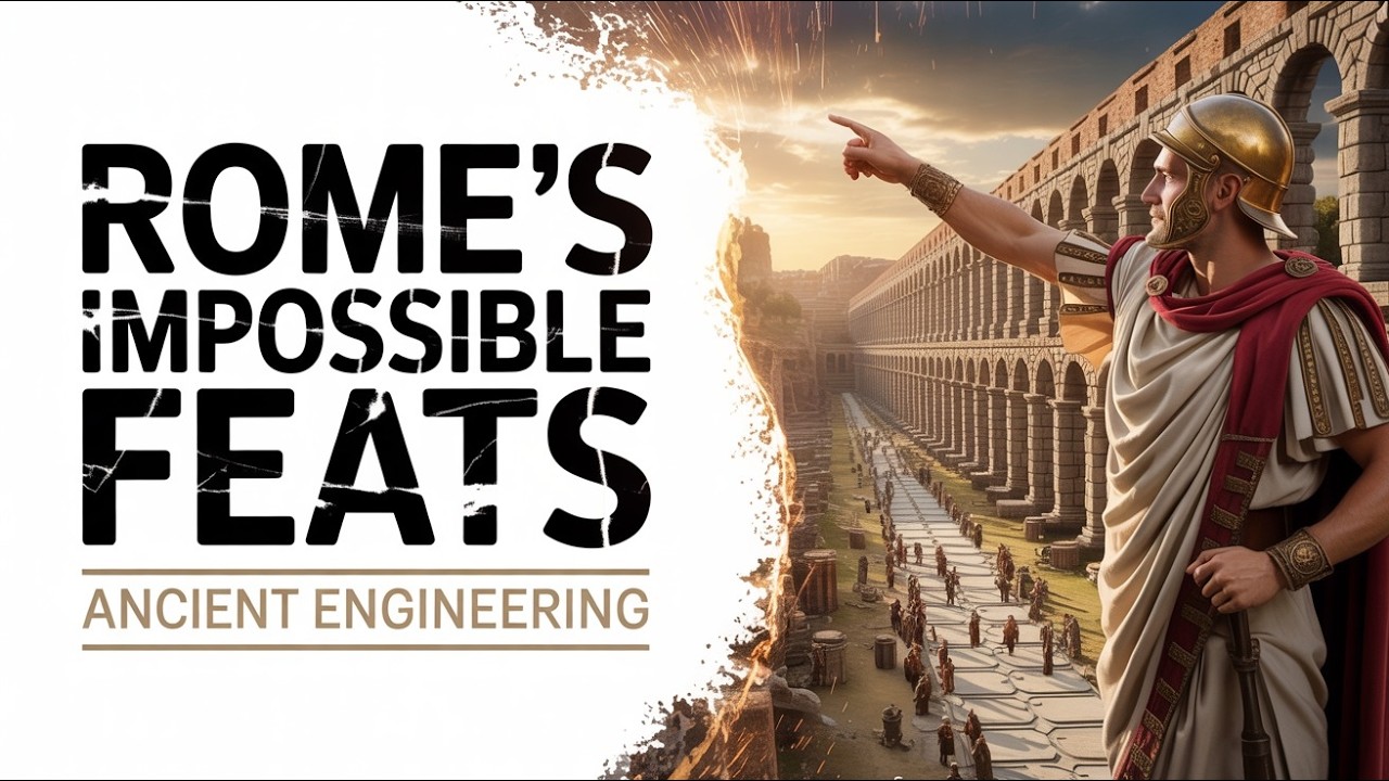 Ancient Roman Engineering That Defies Logic l Ancient Technology #Romans #History #AncientWarfare