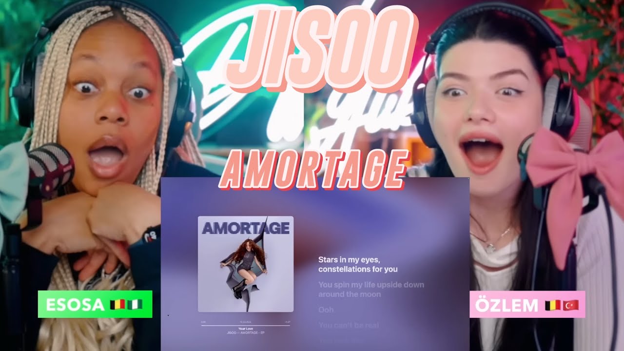 JISOO MINI ALBUM [AMORTAGE] reaction