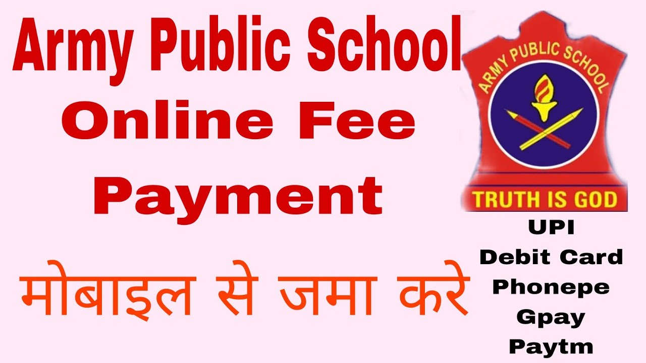 Army Public School Fee Payment Full Process.ll [Digicamps].ll Kaise Kare Army School Fee Payment?.ll