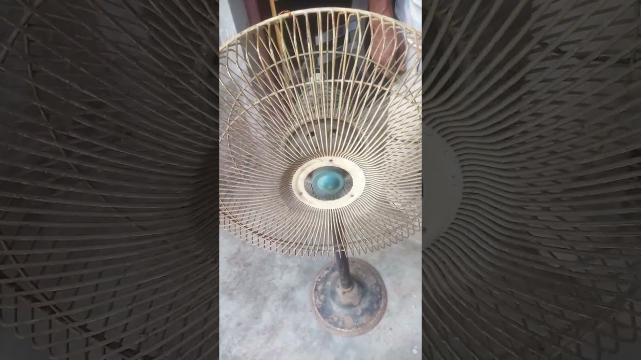 kipas again old pedestal  fan #crazy #facts #diy #shortsfeed
