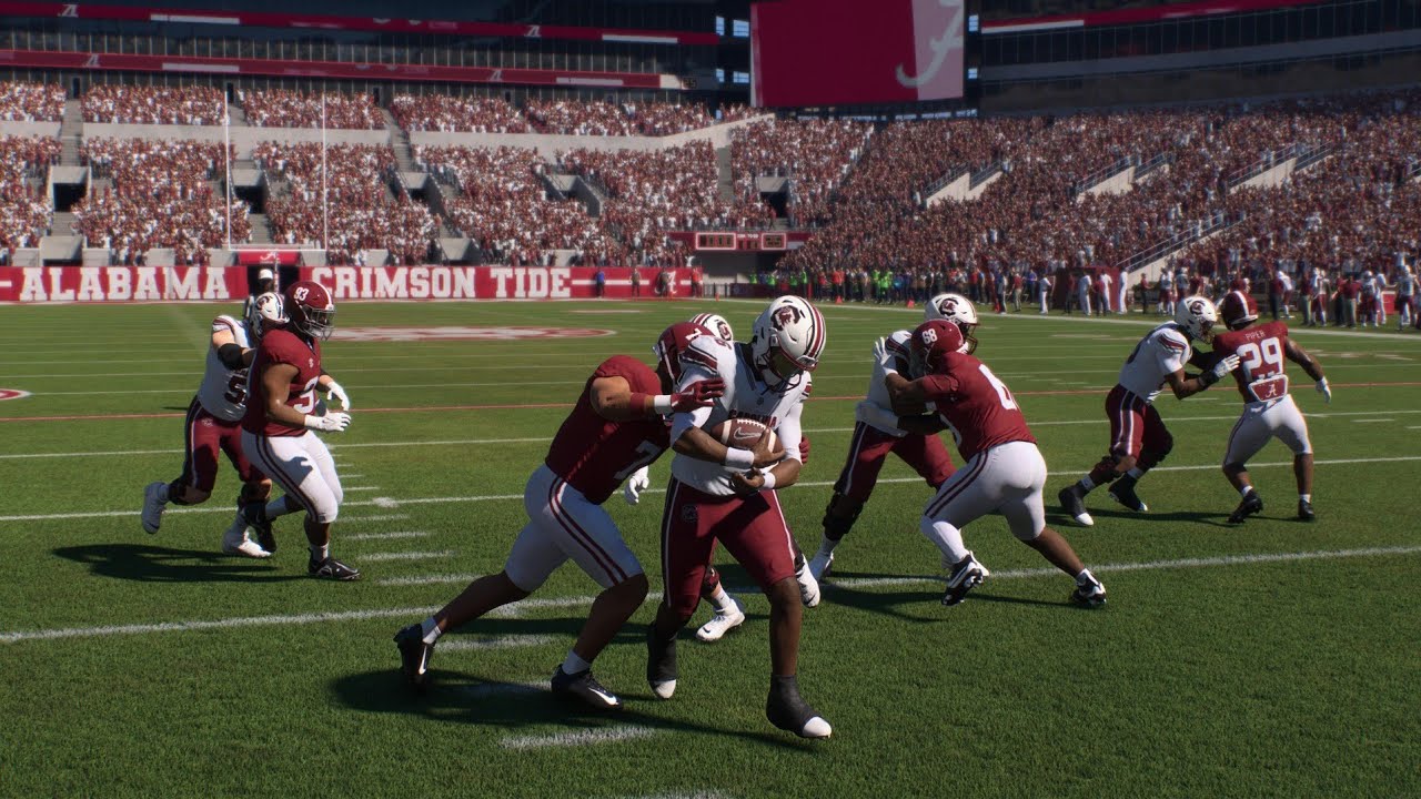 CFB 27 Dynasty Mode (10)Alabama vs (23)South Carolina (Week 4)