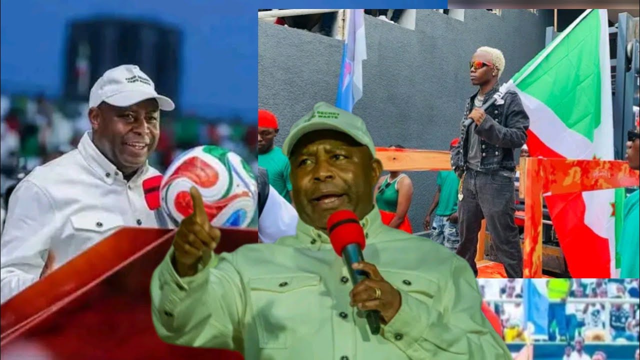 #President 🇧🇮 #Evariste NDAYISHIMIYE yandikishije amateka//Kwugurura #Stade Intwari