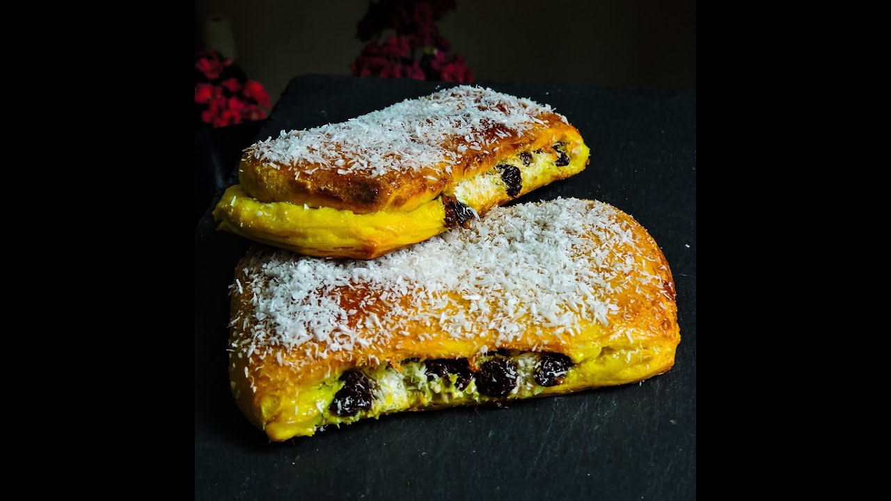 Língua de Sogra - Custard & Raisin Brioches