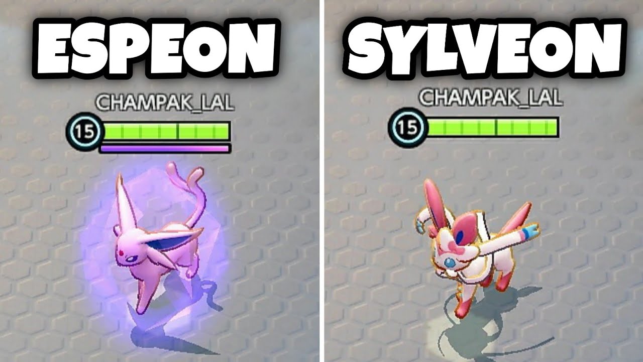 Espeon vs Sylveon | Pokemon UNITE clips