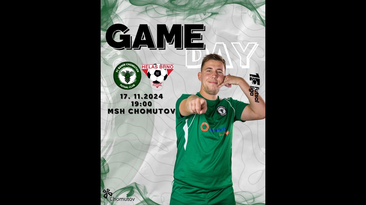 Sestřih | FC Baník Chomutov x Helas Brno 5:4 (2:2)